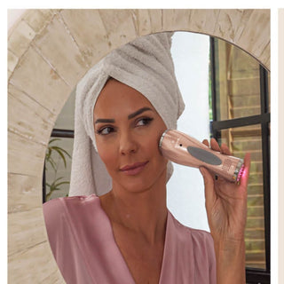 Microcurrent & LED Facial Toning Device - luminanrg