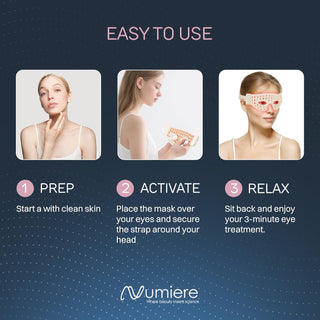 Feather LED Eye Mask