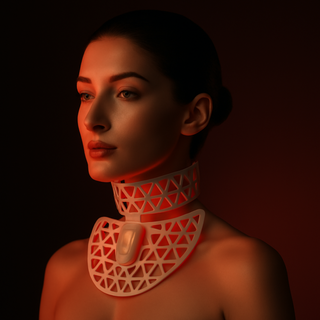 Feather Neck Mask