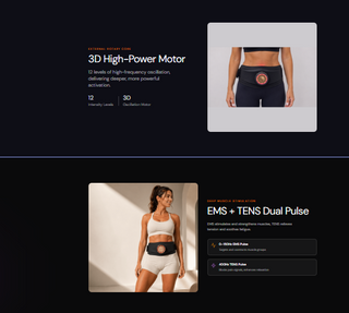Numiere Body Keeper X EMS and TENS stimulation technology overview